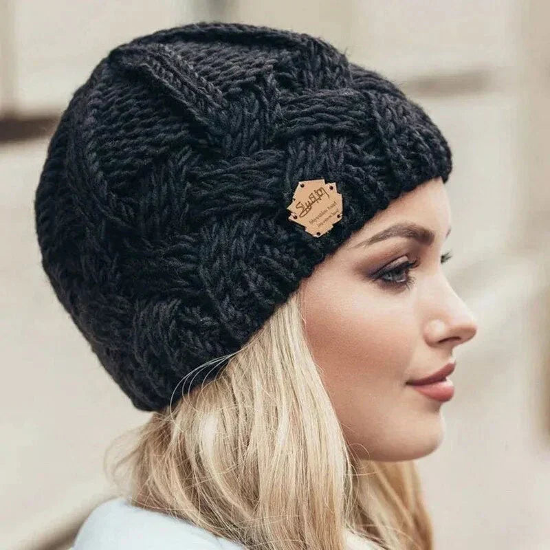 Unisex Knitted Beanie Soft Stretch Fit - BritishMode