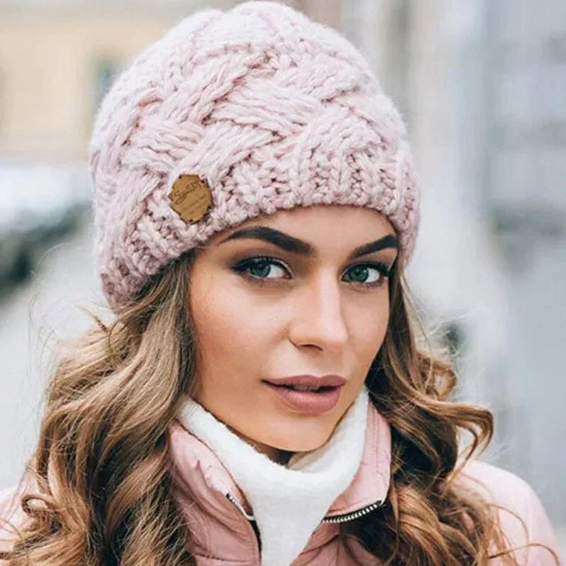 Unisex Knitted Beanie Soft Stretch Fit