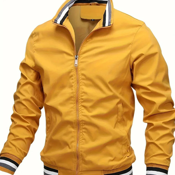 Mens Transitional Jacket with Collar Detail - BritishMode