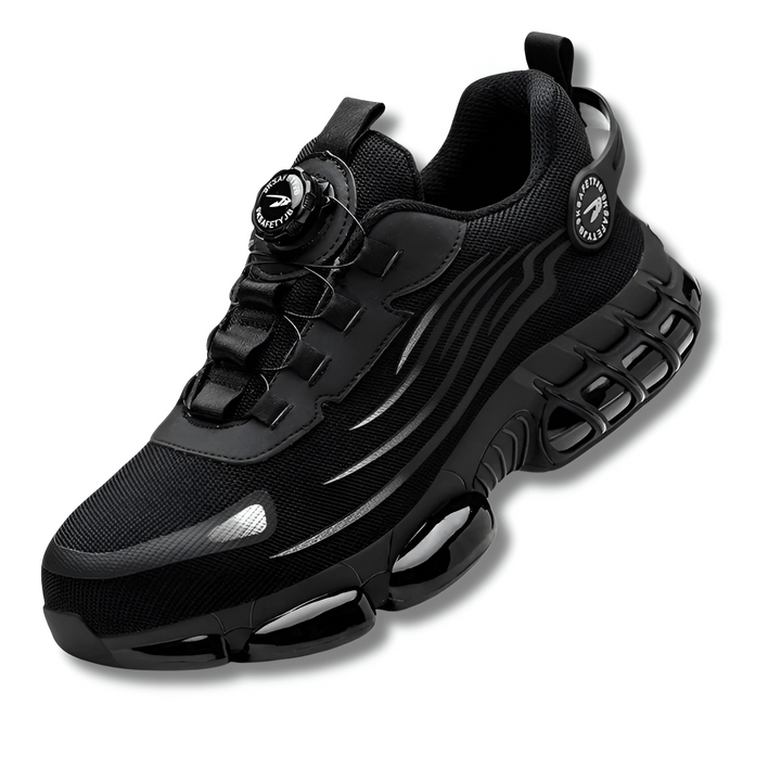 Mens Orthopedic Work Shoes with Removable Sole Comfortable Fit - BritishMode