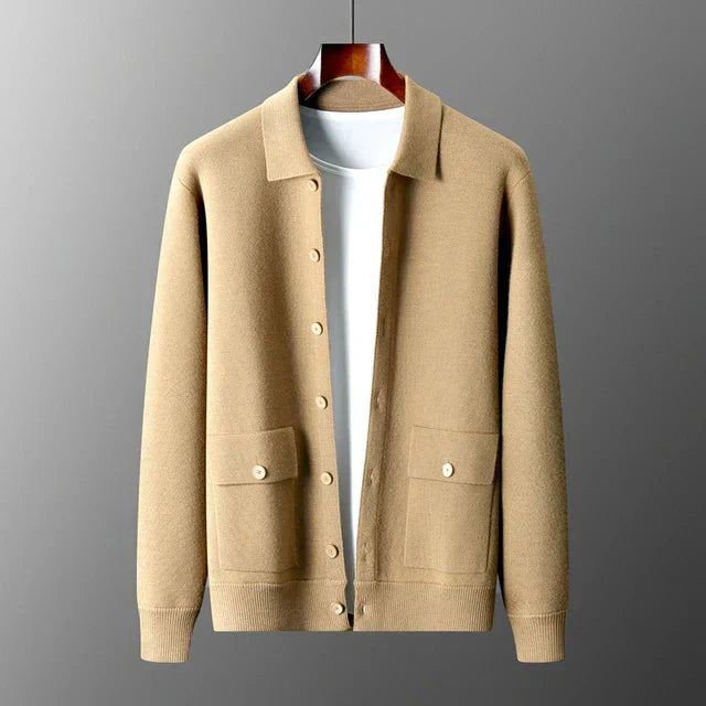 Womens Cardigan Dense Knit Soft Feel Long Fit