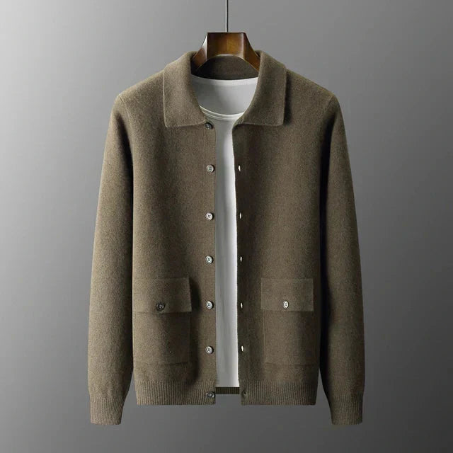 Womens Cardigan Dense Knit Soft Feel Long Fit - BritishMode