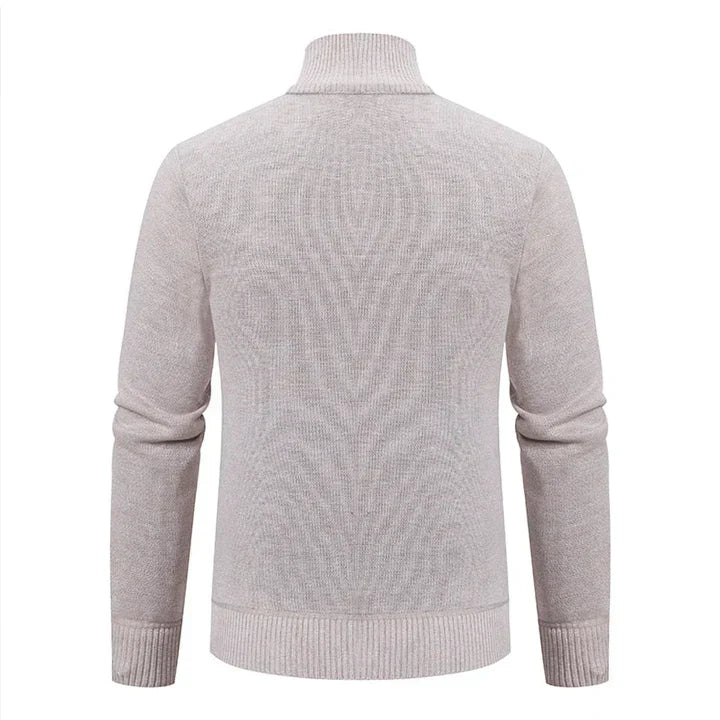 Womens Mid-Length Cardigan Open Front Button Closure