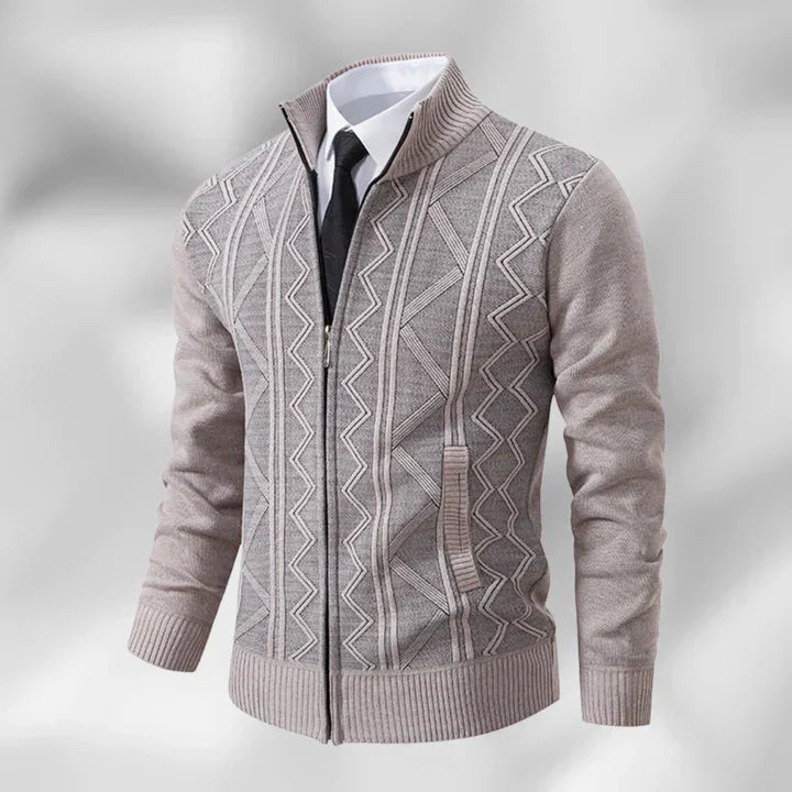 Womens Mid-Length Cardigan Open Front Button Closure