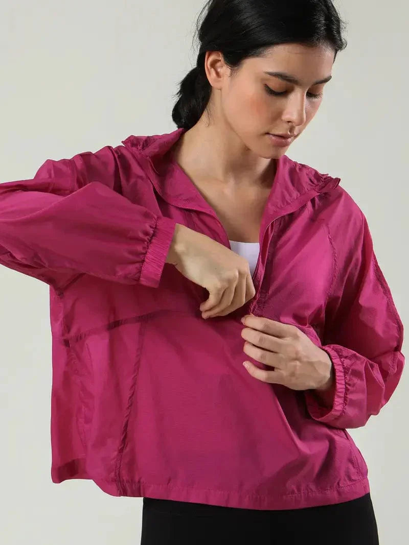 Unisex Windbreaker Jacket Water Resistant Comfortable Fit - BritishMode