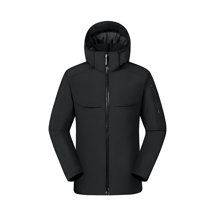 Unisex Casual Softshell Jacket with Hood - BritishMode