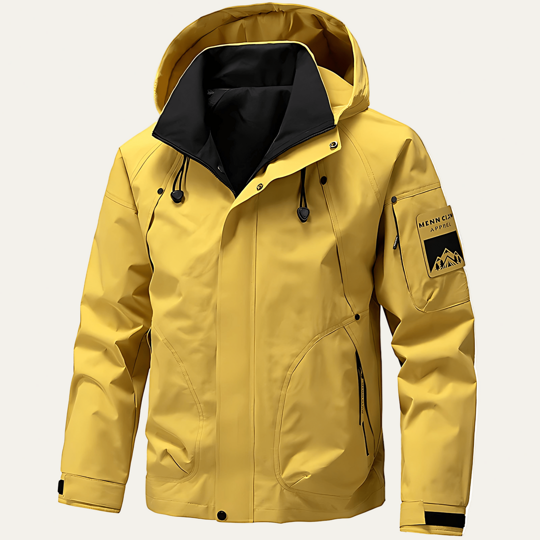 Mens Utility Jacket Weatherproof Hooded - BritishMode