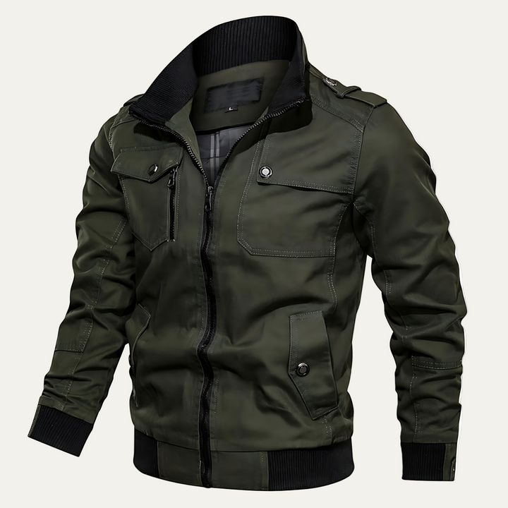 Mens Tactical Field Jacket Multi-Pocket Durable - BritishMode