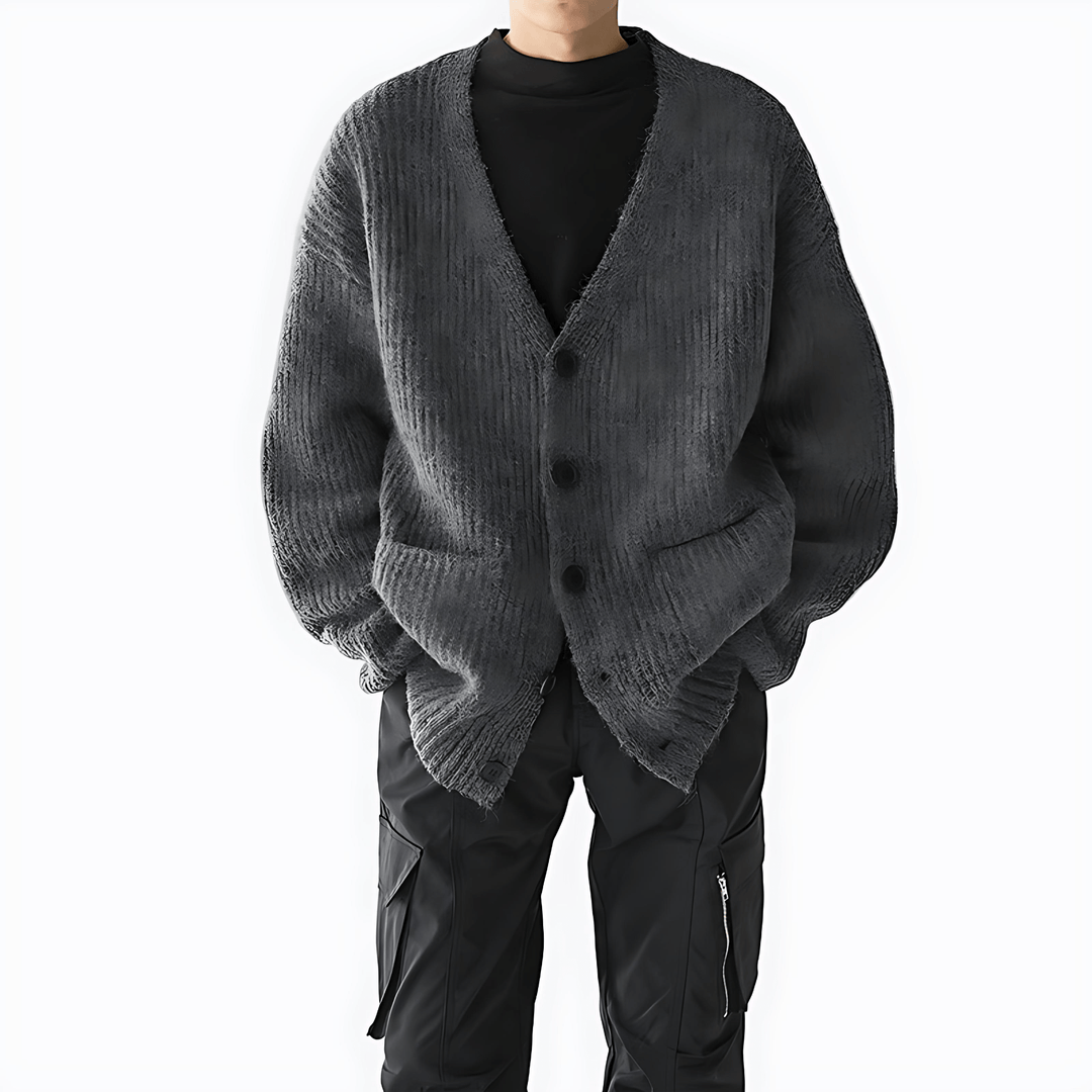 Womens Chunky Knit Jacket Stylish Design - BritishMode