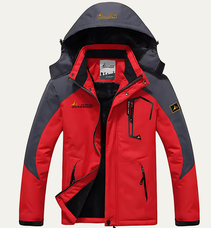 Mens Ski Jacket Multi-Layer Heavy Duty Performance - BritishMode