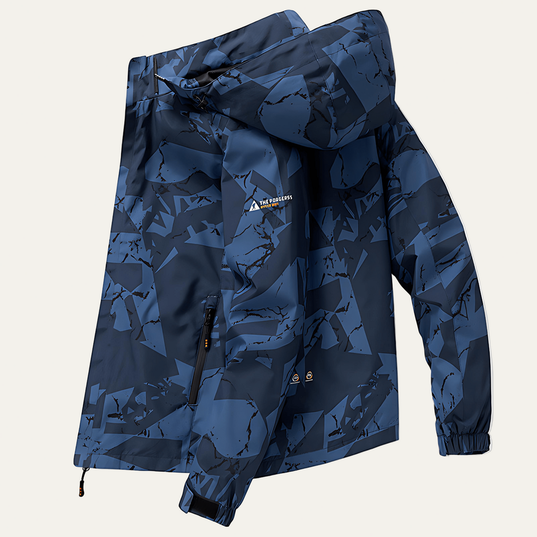 Mens Outdoor Shell Jacket Technical Hooded - BritishMode