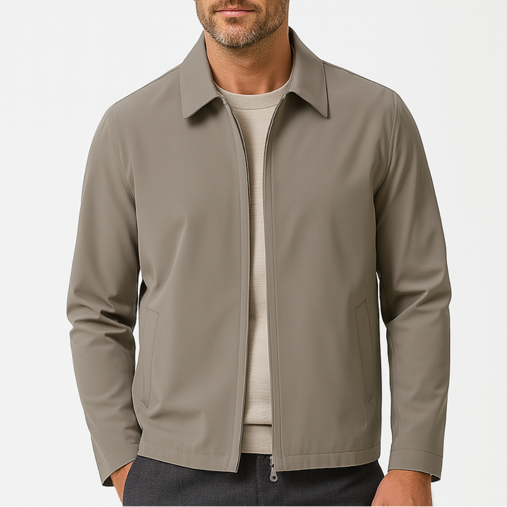 Mens Slim Fit Tech Jacket - BritishMode