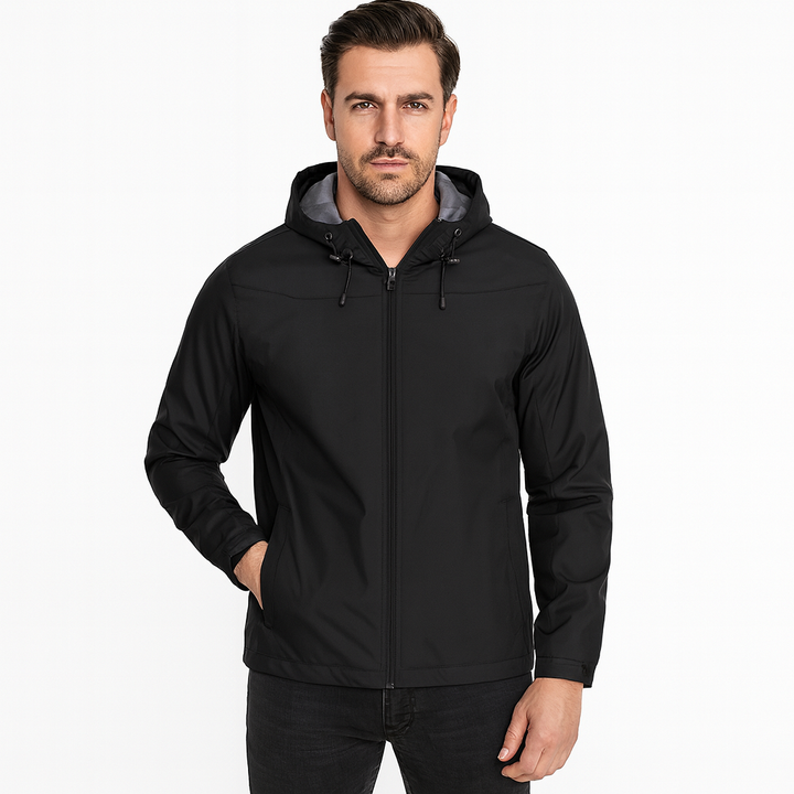 Men’s Minimal Rain Jacket - BritishMode