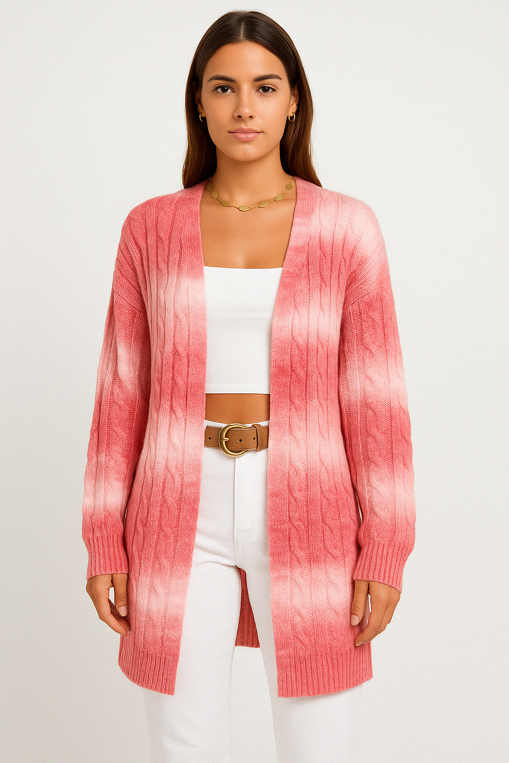 Womens Oversized Cardigan Sweater Soft Knit