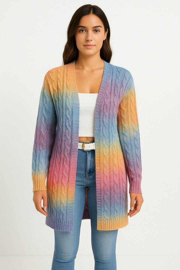Womens Oversized Cardigan Sweater Soft Knit