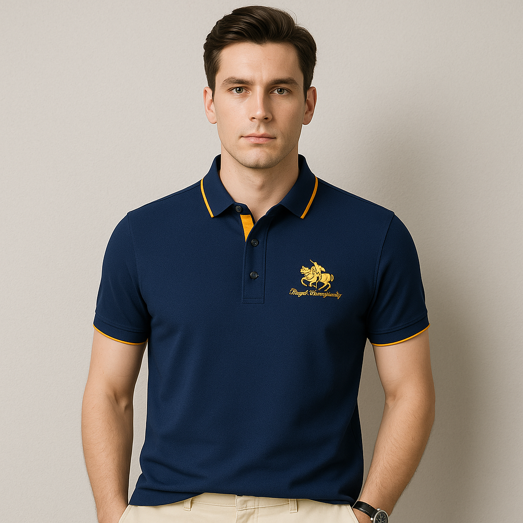 Mens Polo Shirt Cotton Classic Fit