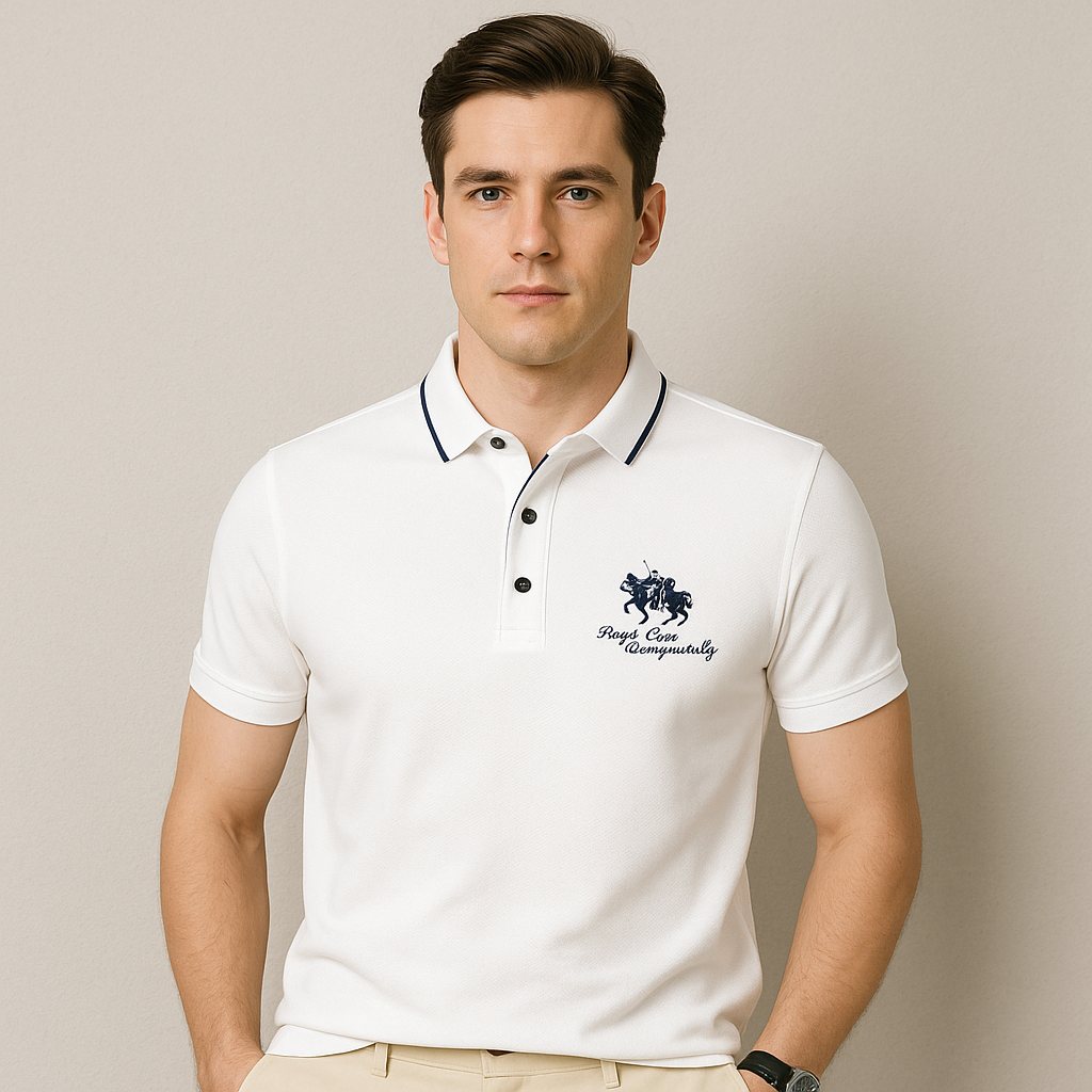 Mens Polo Shirt Cotton Classic Fit