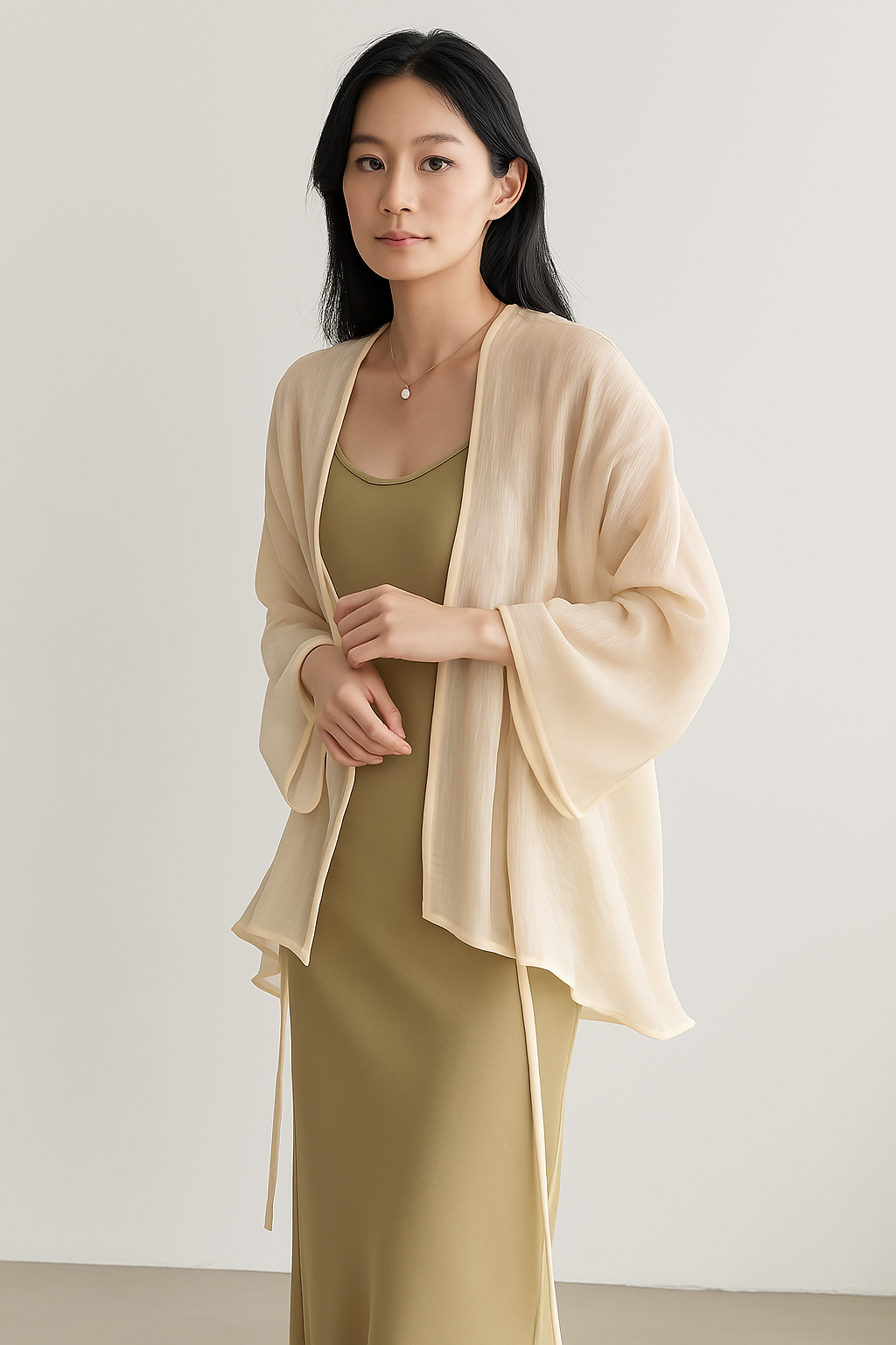 Womens Open Front Cardigan Soft Cozy Knit - BritishMode