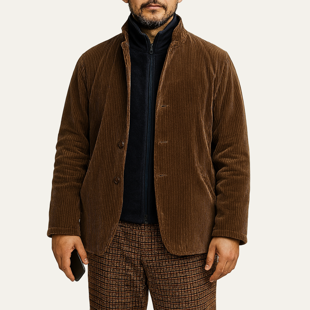 Mens Casual Winter Jacket Warm Insulated Fit