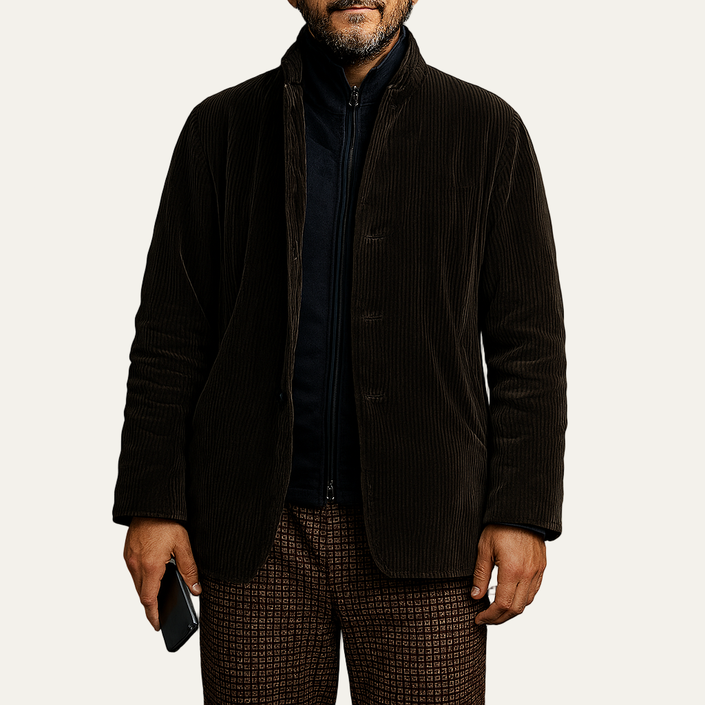 Mens Casual Winter Jacket Warm Insulated Fit - BritishMode