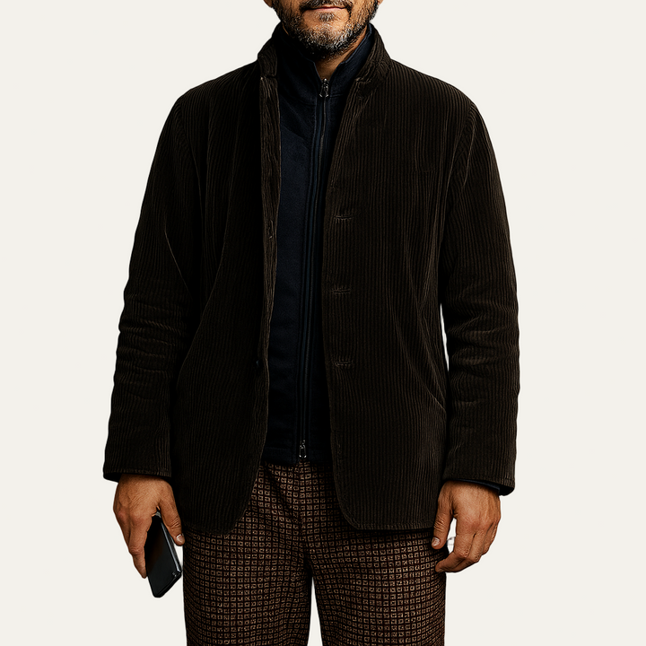 Mens Casual Winter Jacket Warm Insulated Fit - BritishMode