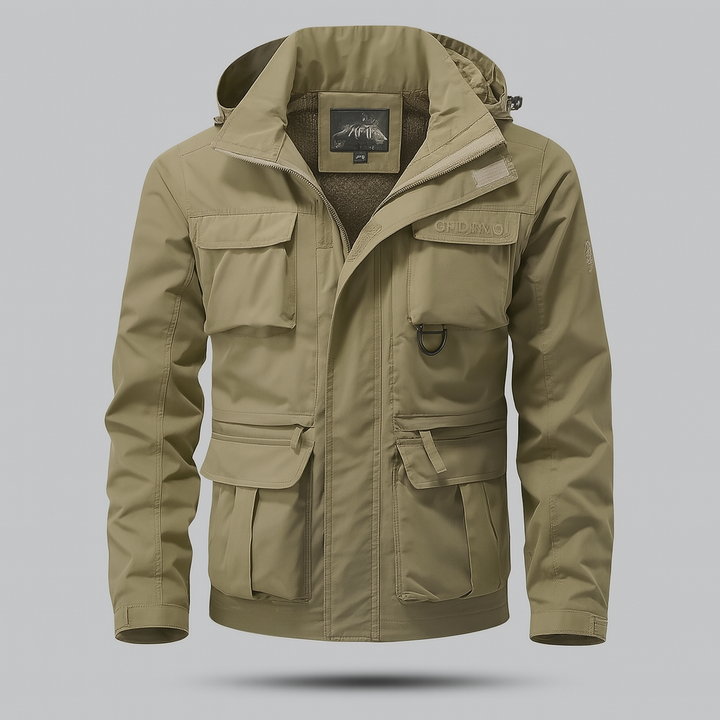 Mens Waterproof Coat Military Style