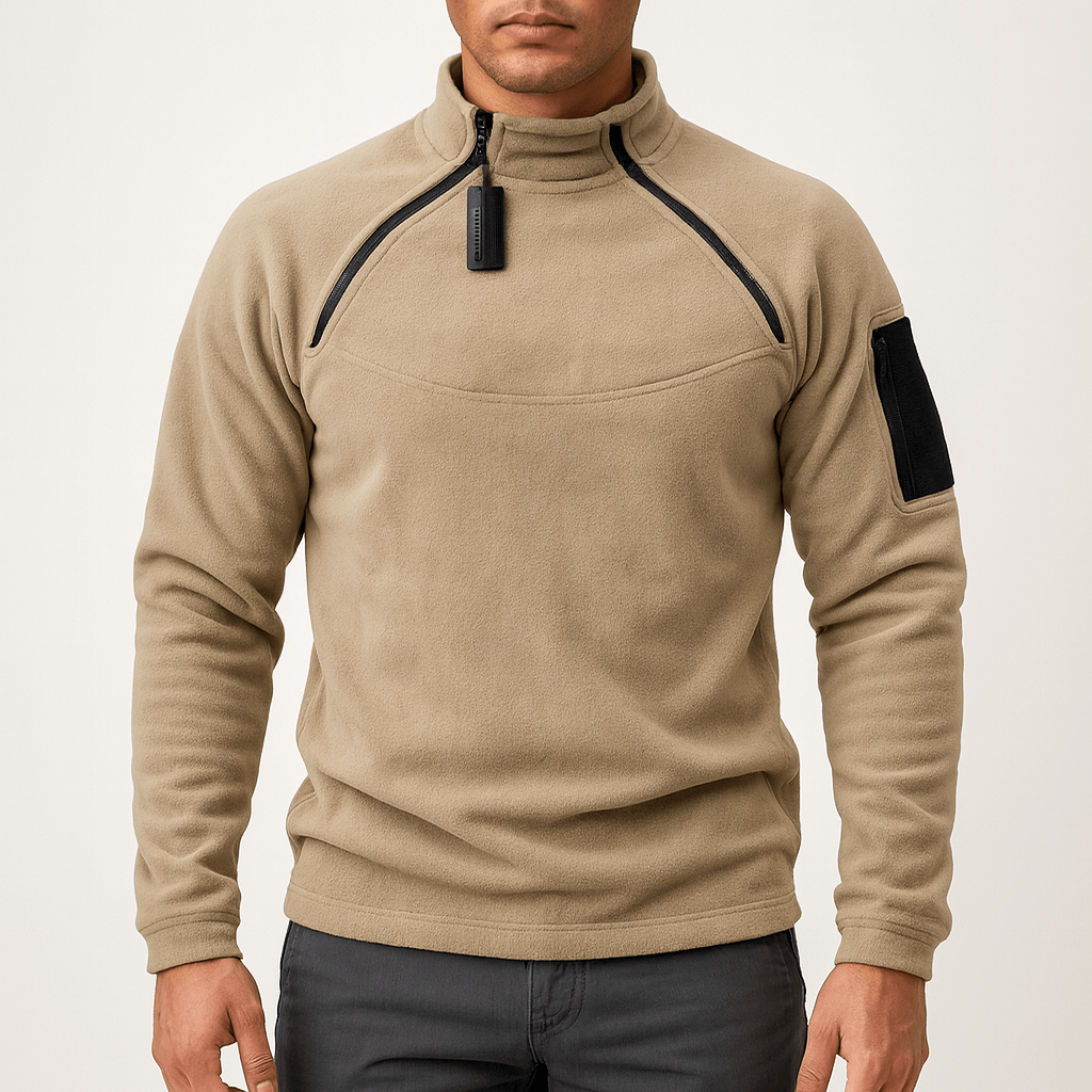 Mens Tactical Shirt Fleece Material Regular Fit - BritishMode