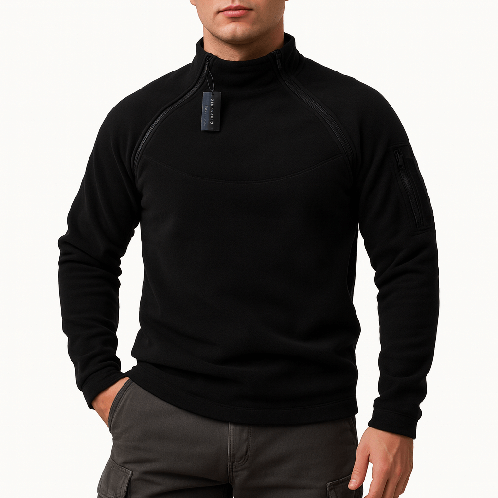 Mens Tactical Shirt Fleece Material Regular Fit