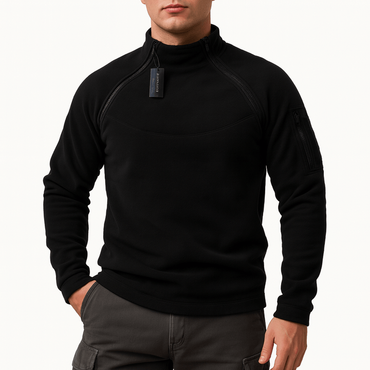 Mens Tactical Shirt Fleece Material Regular Fit
