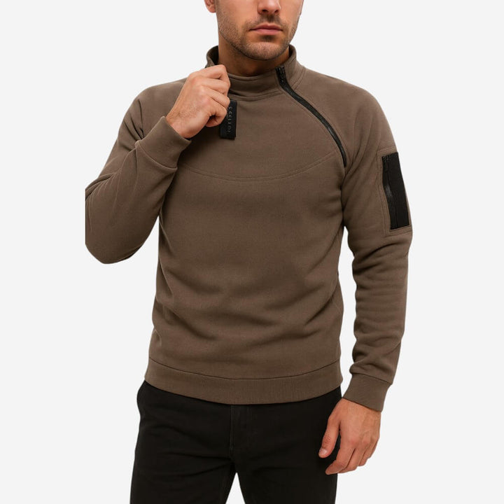 Mens Tactical Shirt Fleece Material Regular Fit