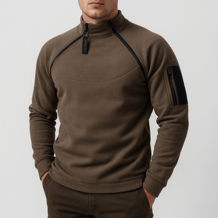 Mens Tactical Shirt Fleece Material Regular Fit