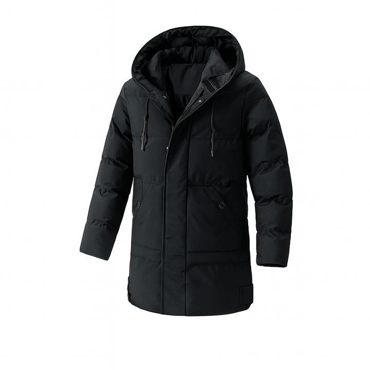 Mens Insulated Hooded Jacket Functional Warm Fit - BritishMode