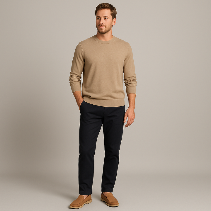 Mens Suede Loafers Slip-On Casual Shoes
