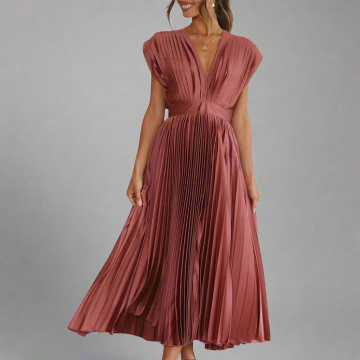 Womens Midi Dress Classic Fit