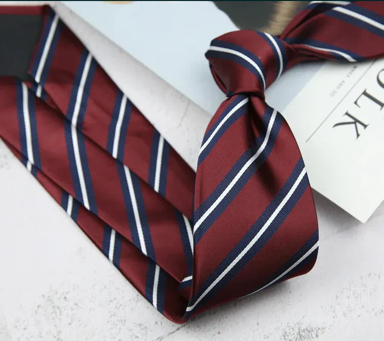 Mens Neckties Striped and Dotted Formal Business Style