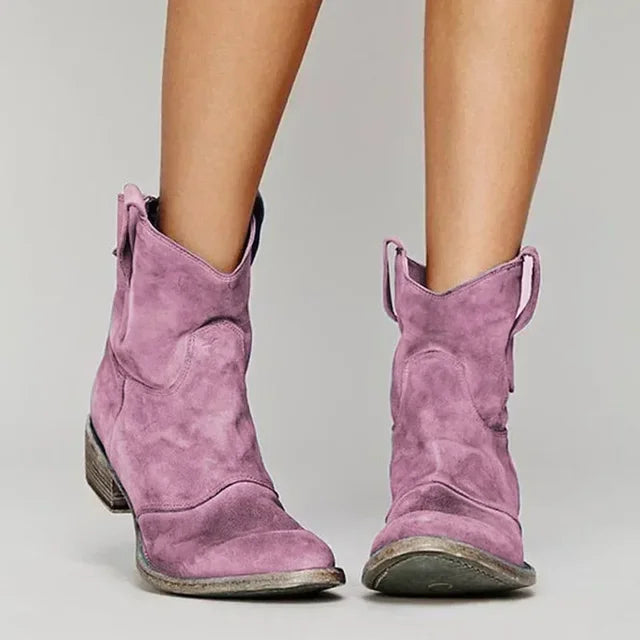 Womens Western Cowboy Boots Comfortable Fit