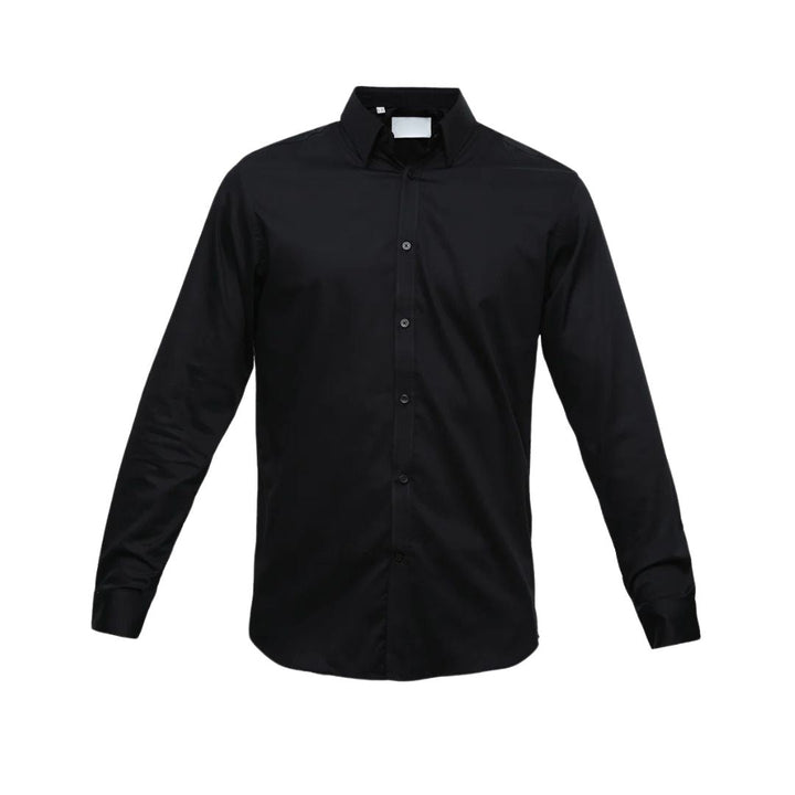 Mens Slim Fit Cotton Shirt Classic Style