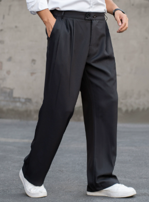 Mens Casual Pants Relaxed Fit - BritishMode