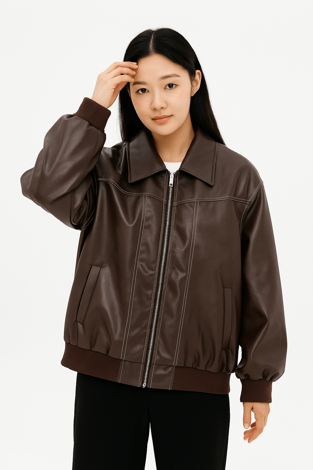 Womens Oversized Winter Jacket Insulated Warm Fit