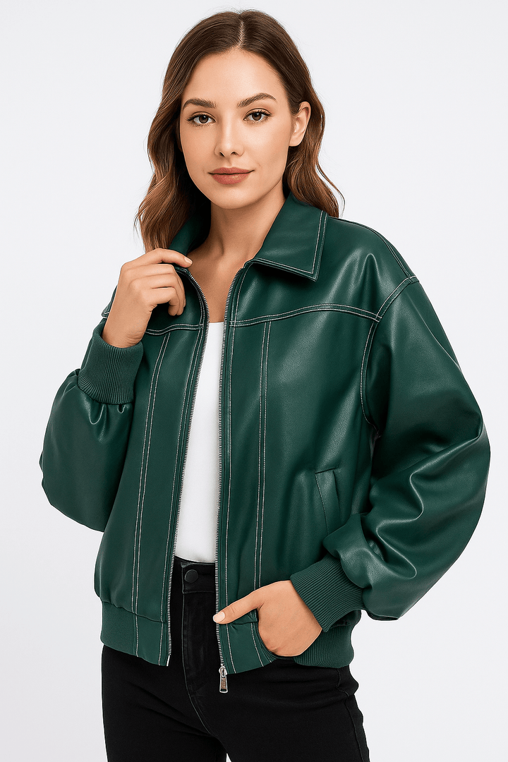 Womens Oversized Winter Jacket Insulated Warm Fit