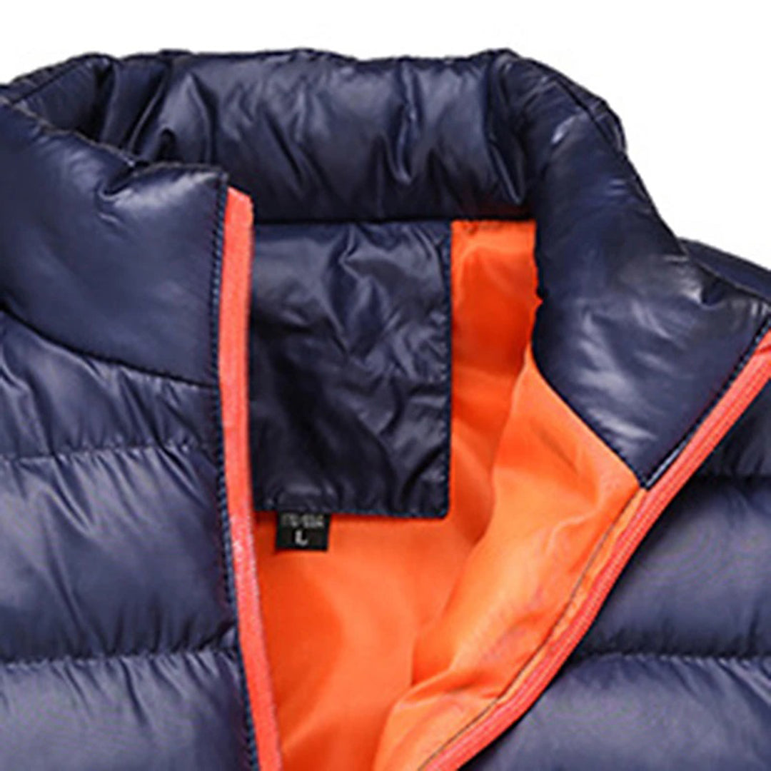 Mens Puffer Jacket Insulated Warm Stylish Fit