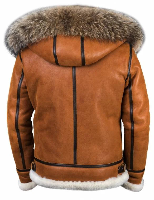 Womens Coat with Fur Trim Hood Thick Insulated Warm Fit