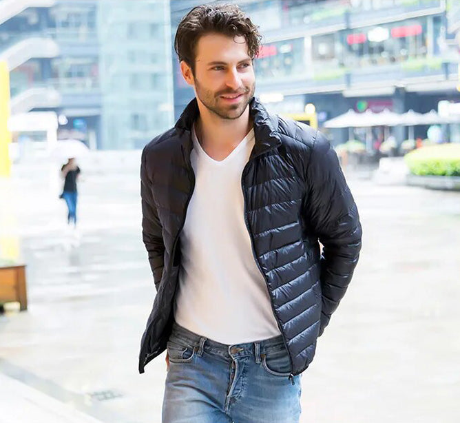 Unisex Coat Polyester Blend Shell Waterproof Windproof