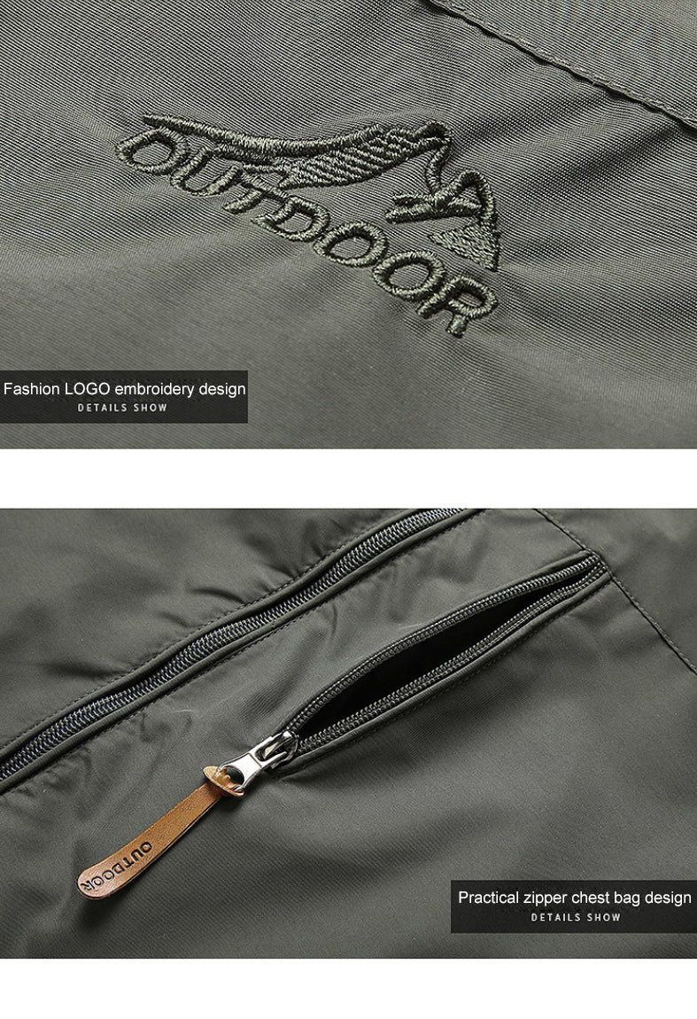 Unisex Softshell Coat Wind-Resistant Water-Repellent