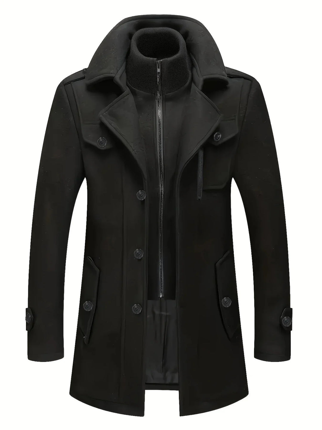 Unisex Coat Wind-Resistant Soft Warm Layer