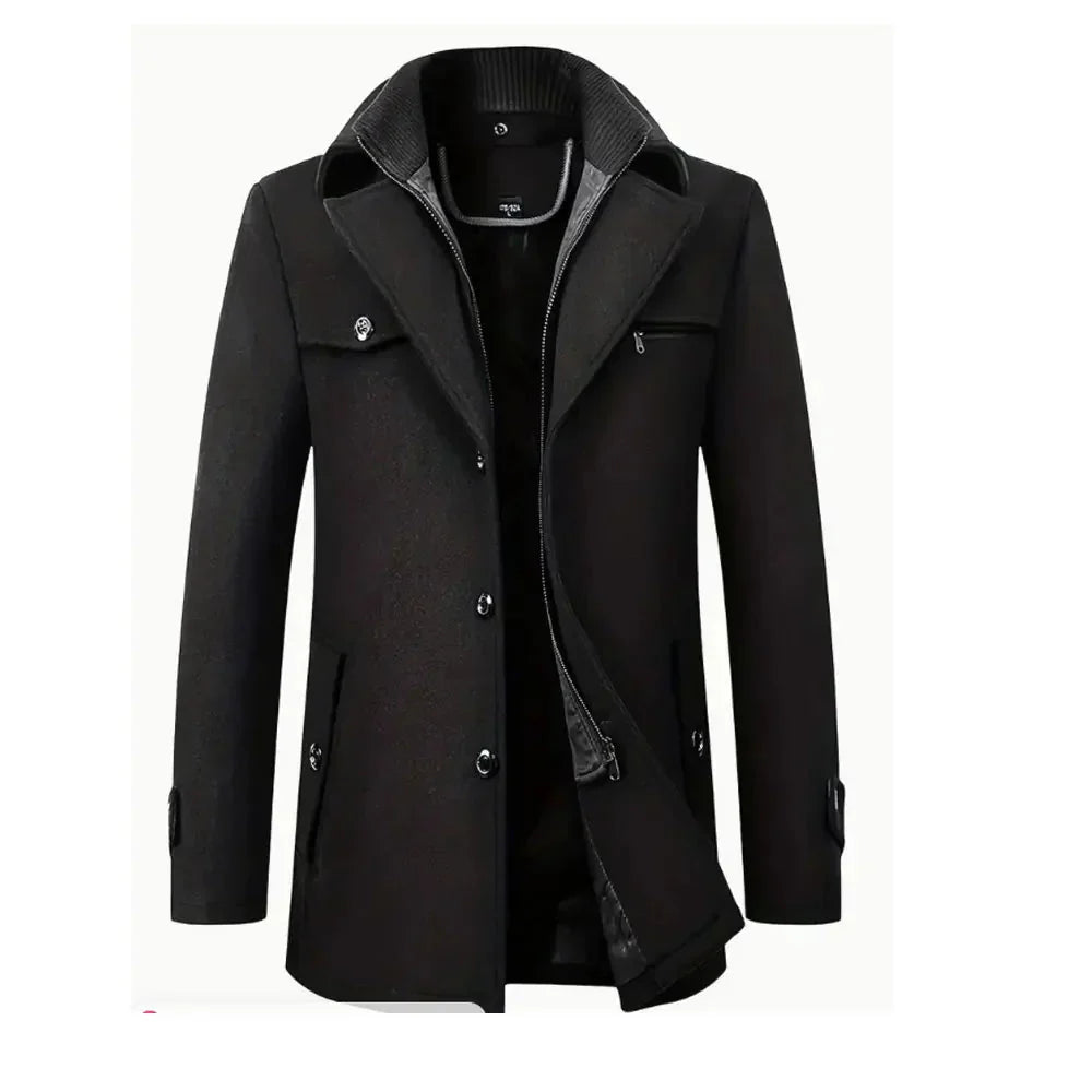 Unisex Coat Wind-Resistant Soft Warm Layer