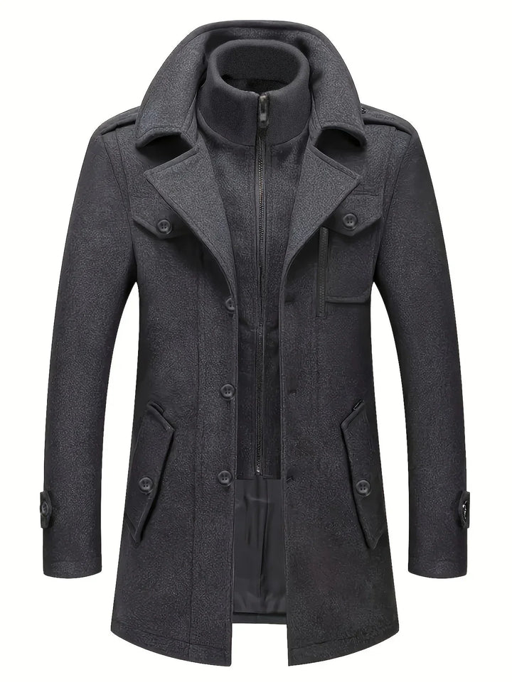 Unisex Coat Wind-Resistant Soft Warm Layer