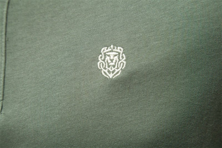 Mens Polo Shirt Cotton Breathable Short Sleeve Classic Fit