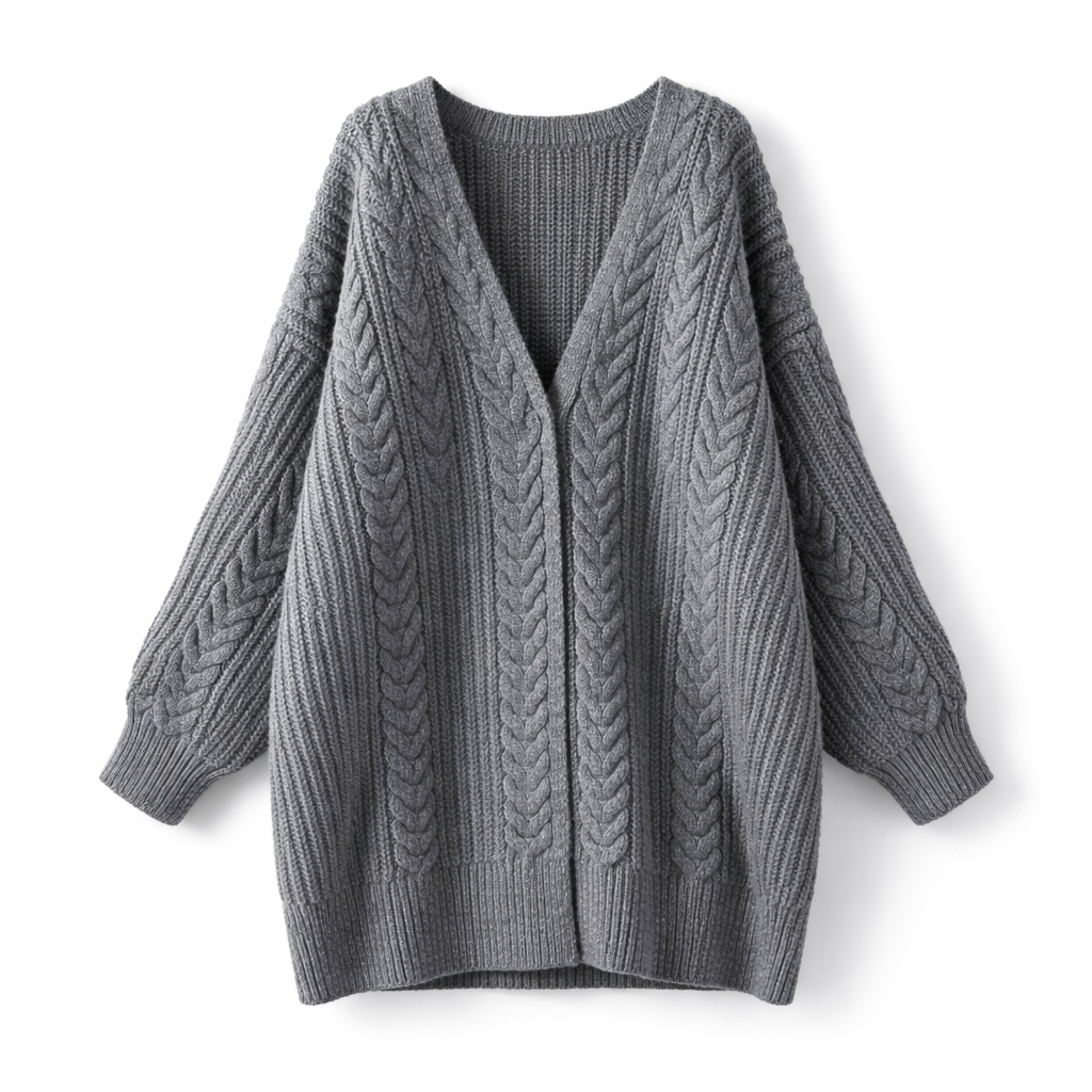 Womens Wool Waistcoat Long Comfortable Fit - BritishMode