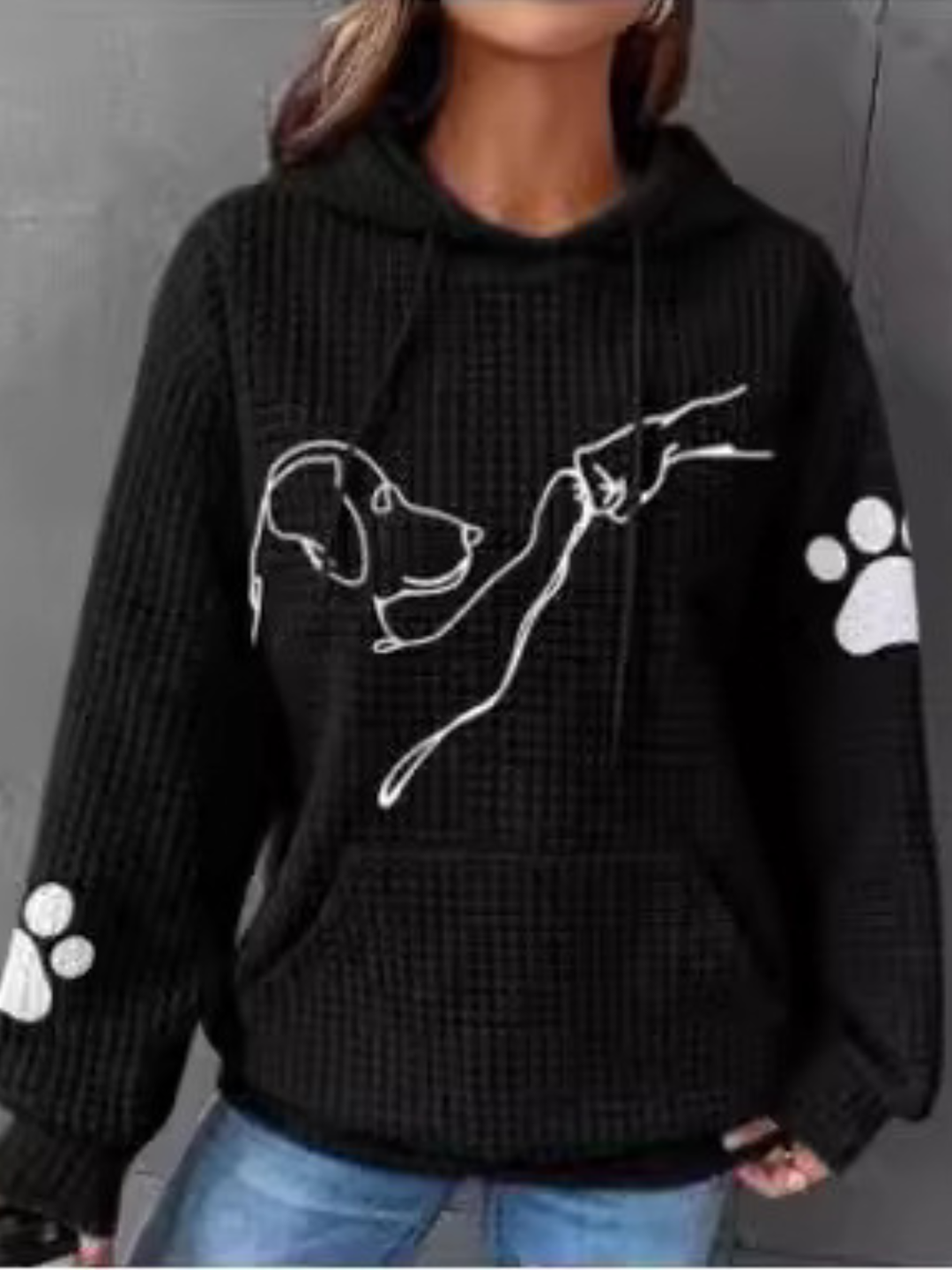Womens Casual Sweatshirt Soft Fabric Relaxed Fit Top - BritishMode